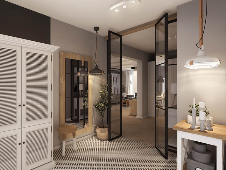 nowoczesny przedpokój