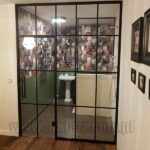 Zabudowa loftowa szklana