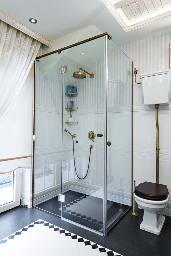 nietypowe kabiny szklane