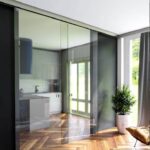 Podwójne drzwi szklane