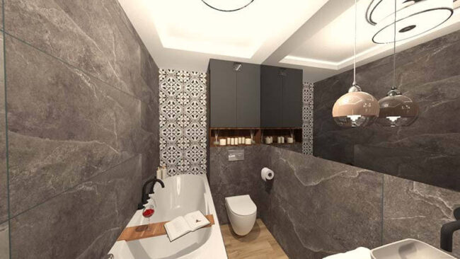 nowoczesna łazienka