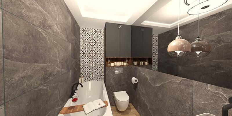 nowoczesna łazienka